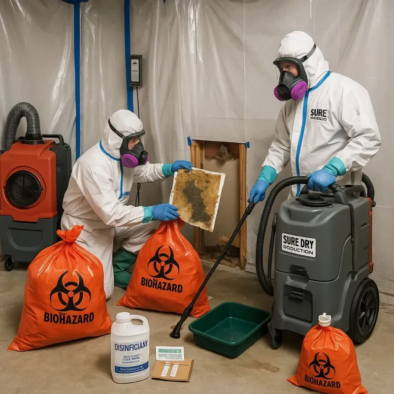 Contaminated Water Handling Protocols process in Radford, VA