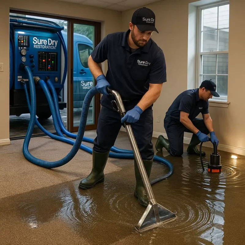Water Extraction and Removal process in Radford, VA